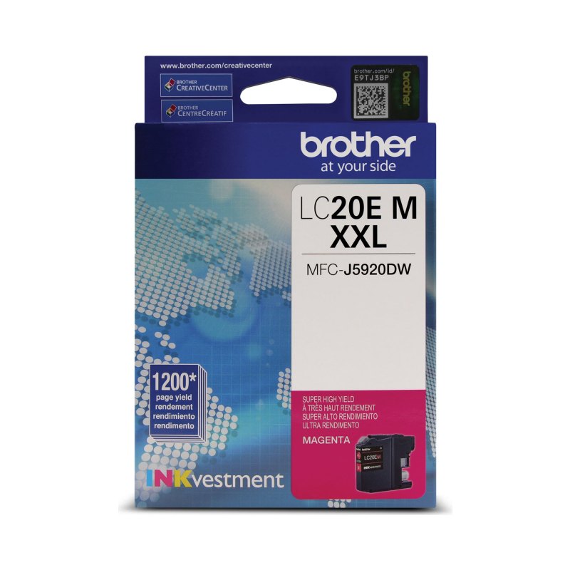 Brother LC20EMS ink cartridge 1 pc(s) Original Extra (Super) High Yield Magenta