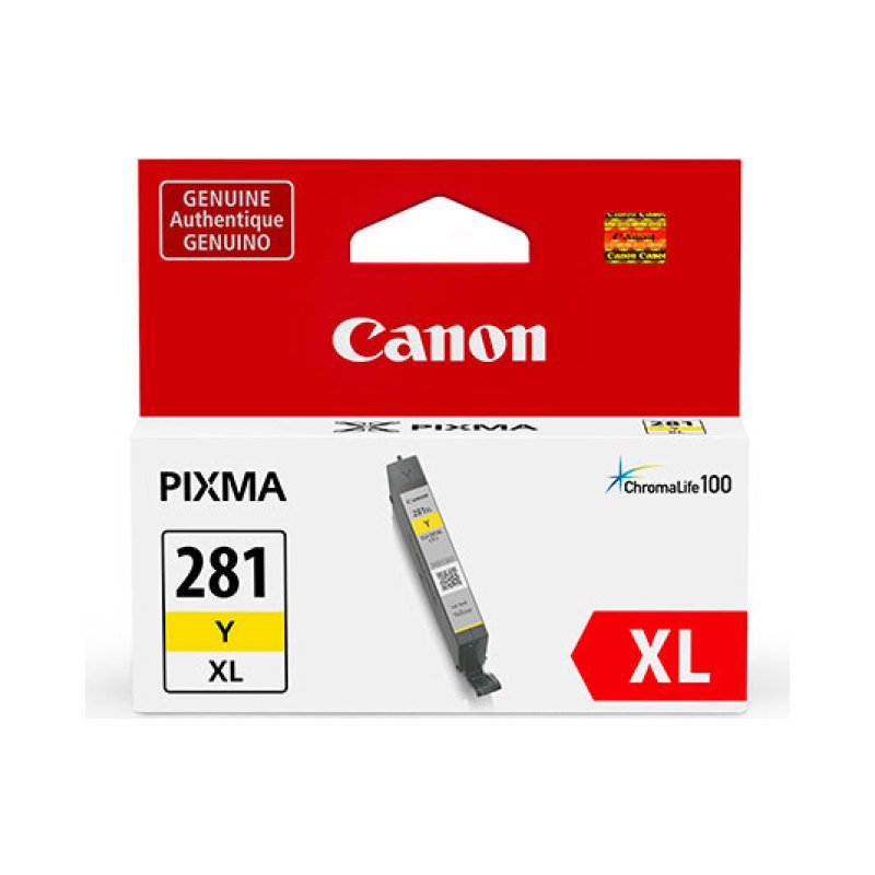Cli-281Xl Yellow Ink Tank  No Returns