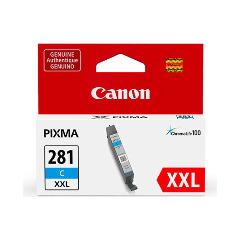 Cli-281Xxl Cyan Ink Tank  No Returns