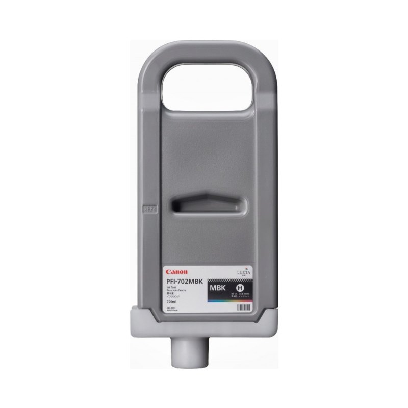 Pfi-702Mbk Ink Tank 700Ml For Ipf8100/9100 No Returns