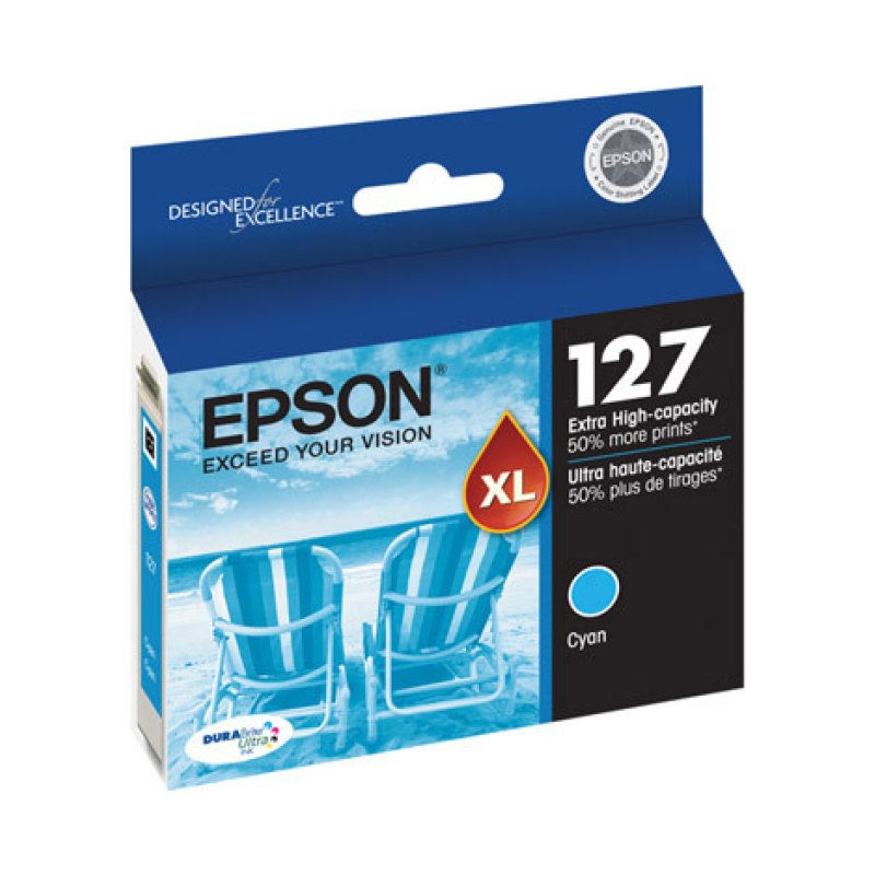 Extra High Capacity Cyan Ink Cartridge Sensormatic