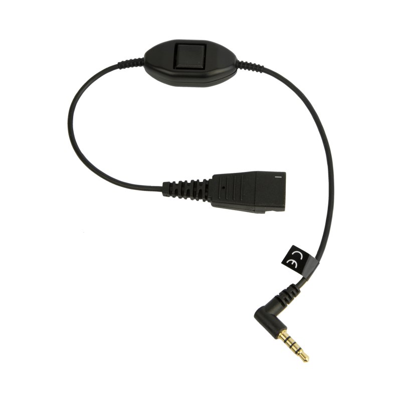 Jabra LINK Mobile QD to 3_5mm, w. Answer Button