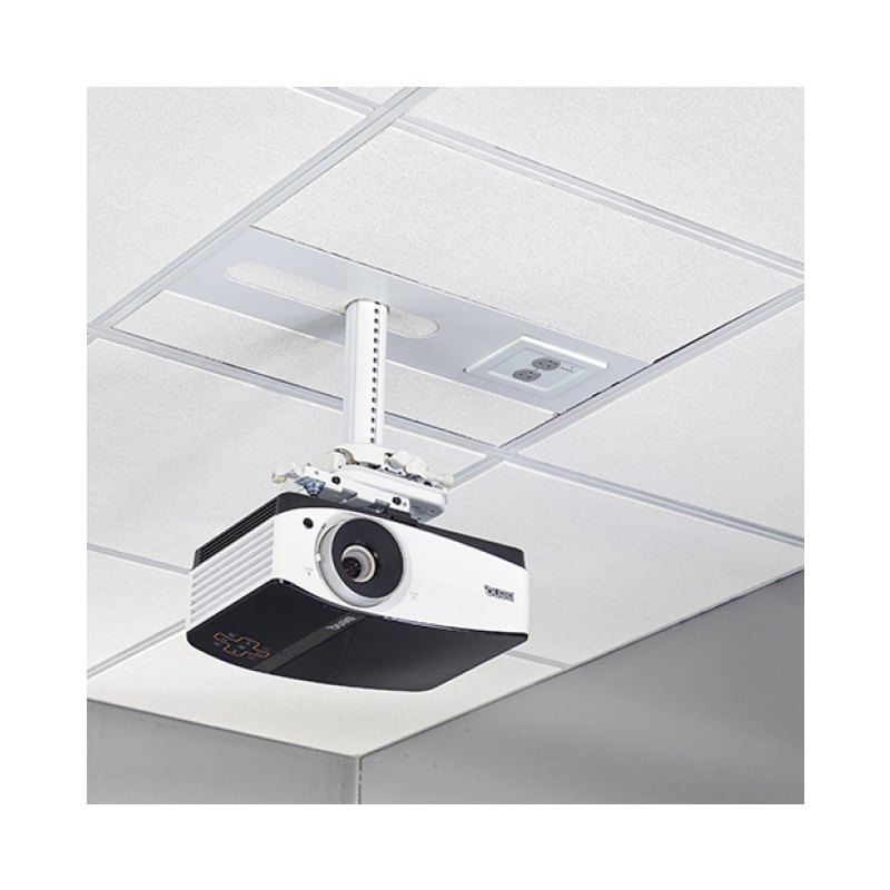 Chief Suspended Ceiling Projector System with 2-Gang Filter & Surge - SYSAUWP2