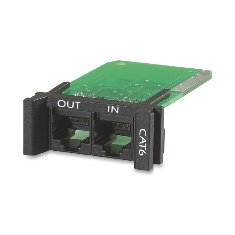 APC Surge Module for CAT6 or CAT5/5e Network Line, Replaceable, 1U, use with PRM4 or PRM24 Chassis