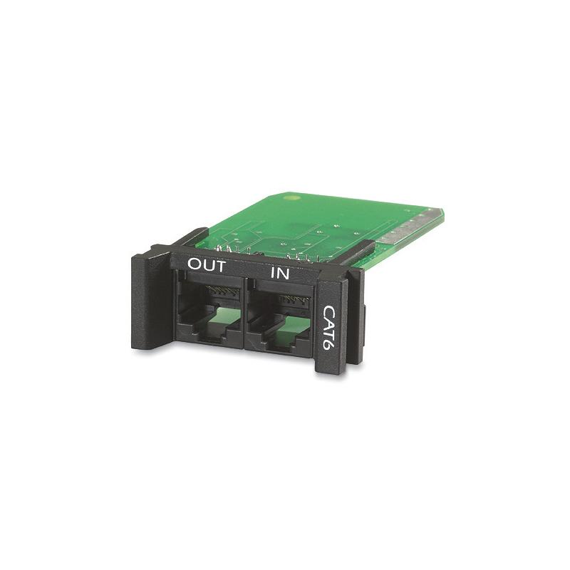 Module de protection contre les surtensions APC pour ligne de réseau CAT6 ou CAT5/5e, remplaçable, 1U, à utiliser avec les châssis PRM4 ou PRM24