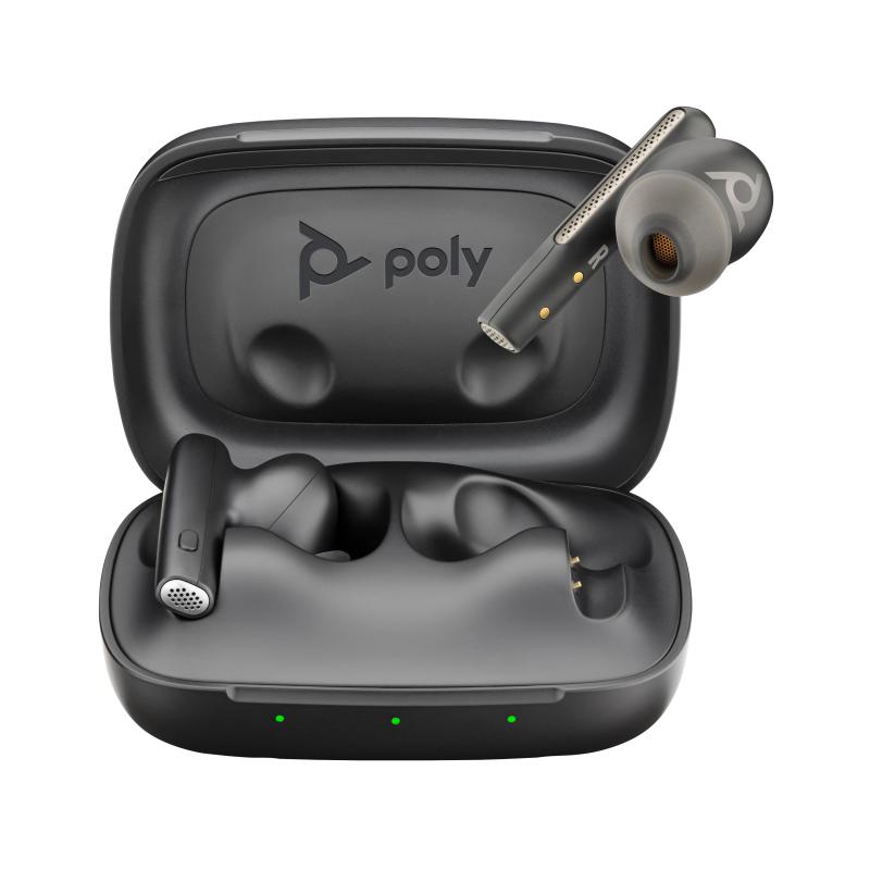 HP Poly Étui de chargement de base noir Poly Voyager Free 60 UC
