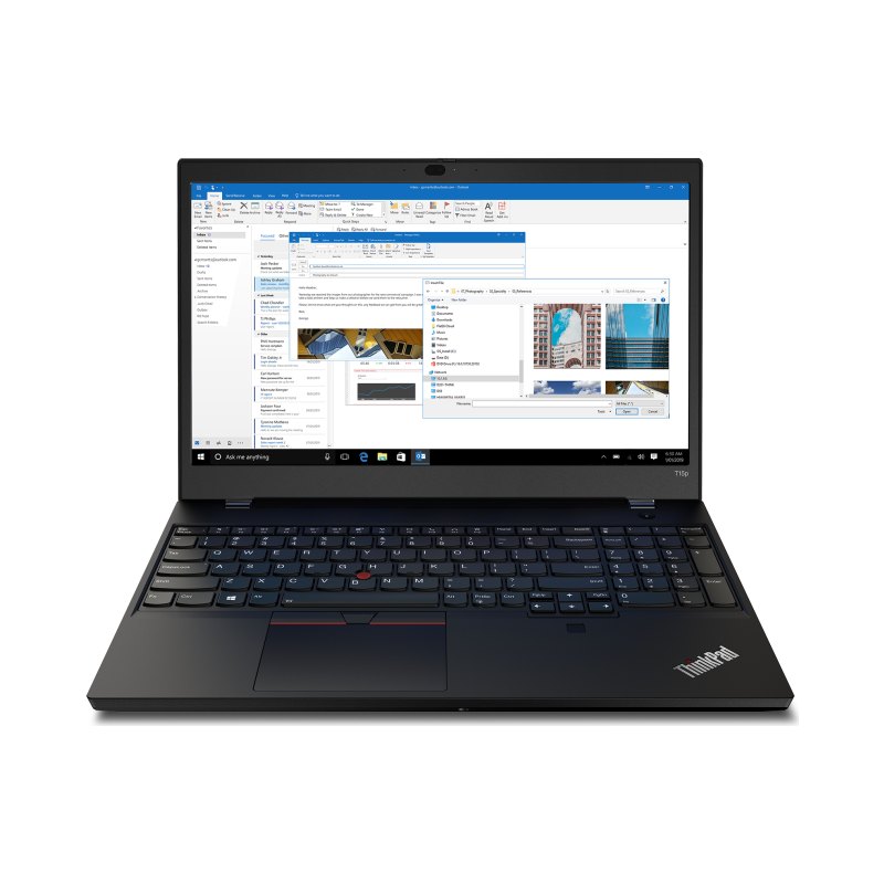 Lenovo ThinkPad T15p Gen 3 Intel® Core™ i7 i7-12700H Laptop 39.6 cm (15.6") Full HD 16 GB DDR5-SDRAM 512 GB SSD NVIDIA GeForce RTX 3050 Wi-Fi 6E (802.11ax) Windows 11 Pro Black French