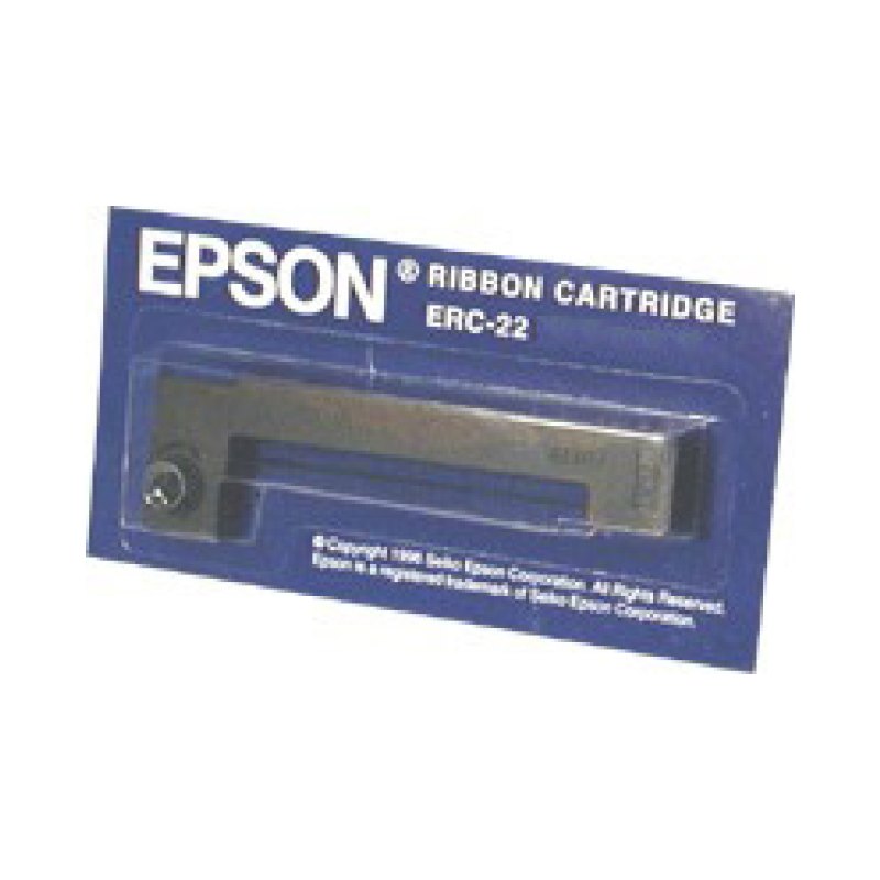 Epson ERC22B Ribbon Cartridge for M-180/190 series, longlife, black