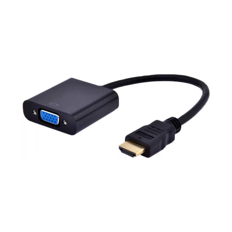 Hdmi Male To Vga Female Adapter With Audio