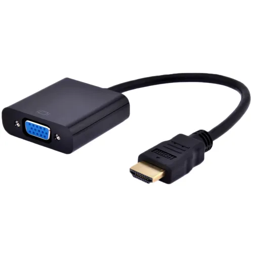 Hdmi Male To Vga Female Adapter With Audio