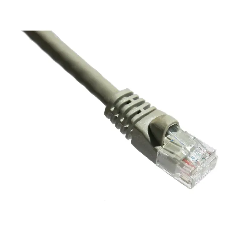 Axiom 50Ft Cat6A 650Mhz Patch Cable Molded Boot (Gray)