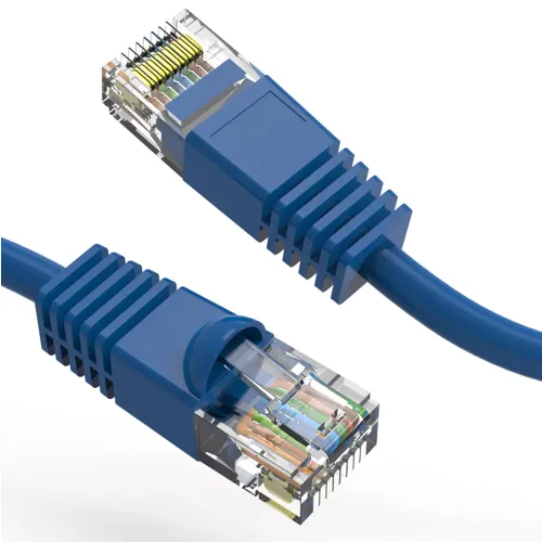 20Ft Cat6 550Mhz Cable Clear-Snagless Univ Boot
