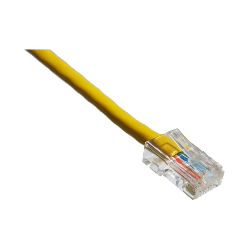 50Ft Cat6 550Mhz Patch Cable Non-Booted  Yellow