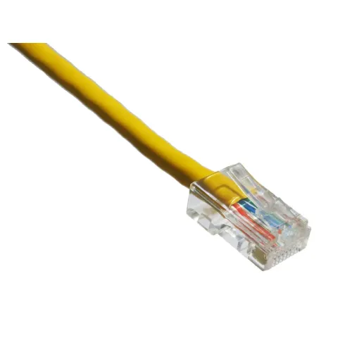 50Ft Cat6 550Mhz Patch Cable Non-Booted  Yellow