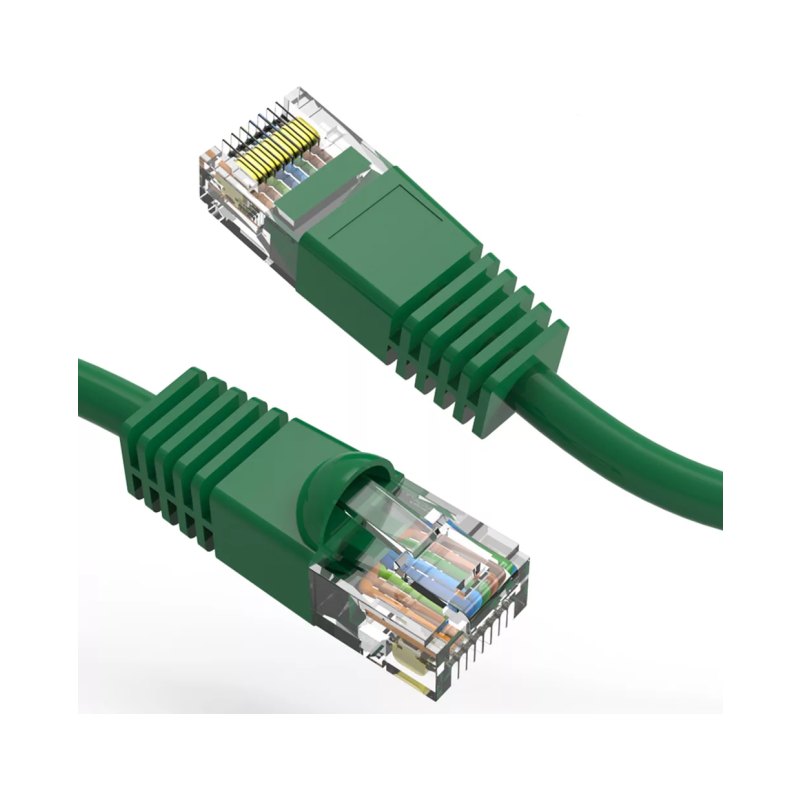 14Ft Cat6 550Mhz Cable Clear-Snagless Univ Boot