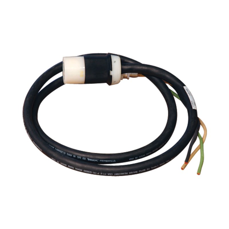 120V Single Phase Whip 5Ft W/ 3Ft Removable Outer Jacket L5-20R