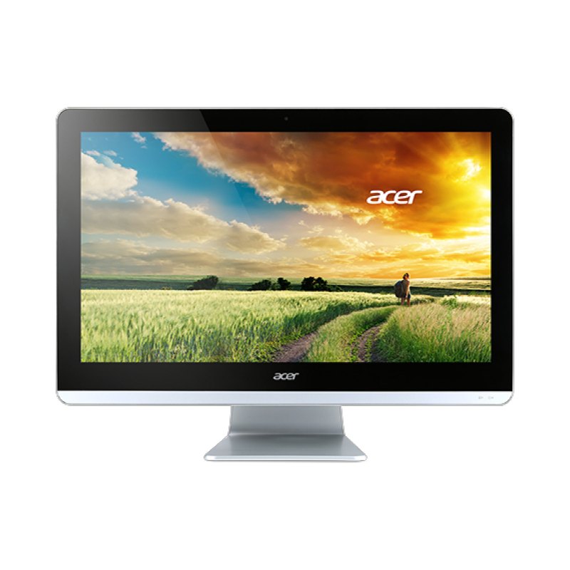 Acer Aspire Z3-715-UR52 Intel® Core™ i5 i5-6400T 60.5 cm (23.8") 1920 x 1080 pixels Touchscreen All-in-One PC 8 GB DDR4-SDRAM 1 TB HDD Windows 10 Home Wi-Fi 5 (802.11ac) Black, Silver