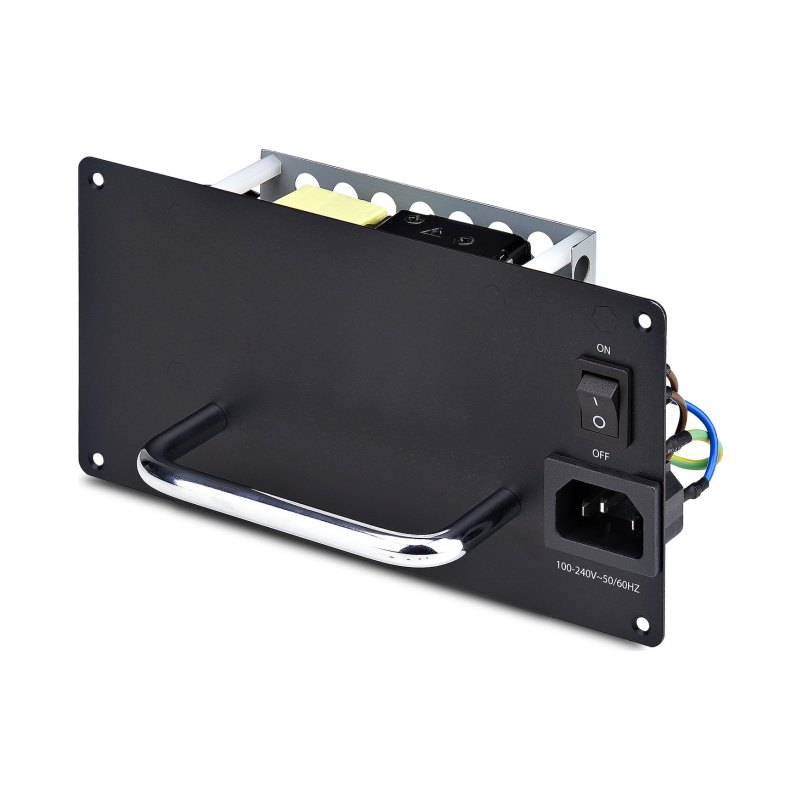 StarTech.com Bloc d'Alimentation Redondant pour MCM15-MEDIA-CHASSIS, 130 W CA, Entrée 100-240 V, Conception Remplaçable à Chaud Sans Outil, Refroidissement Sans Ventilateur, Conforme TAA