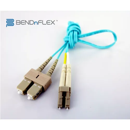 Lc/Sc Bendnflex Silver Om4 50/125 Plenum 0.5M