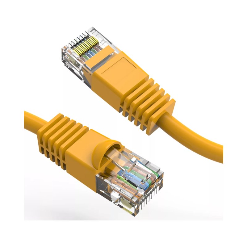 14Ft Cat6 550Mhz Cable Clear-Snagless Univ Boot