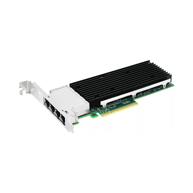 10Gbs 4Pt Rj45 Pcie X8 Nic