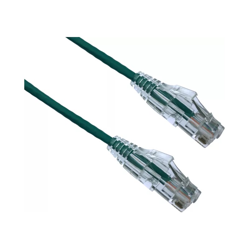 Axiom 40Ft Cat6 Bendnflex Ultra Thin Snagless Cable 550Mhz Green
