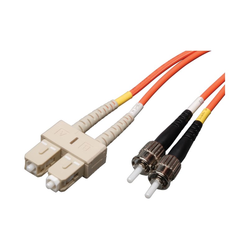 Duplex Multimode 62.5/125 Fibe Patch Cable (Sc/St)/ 8M (25-Ft.)