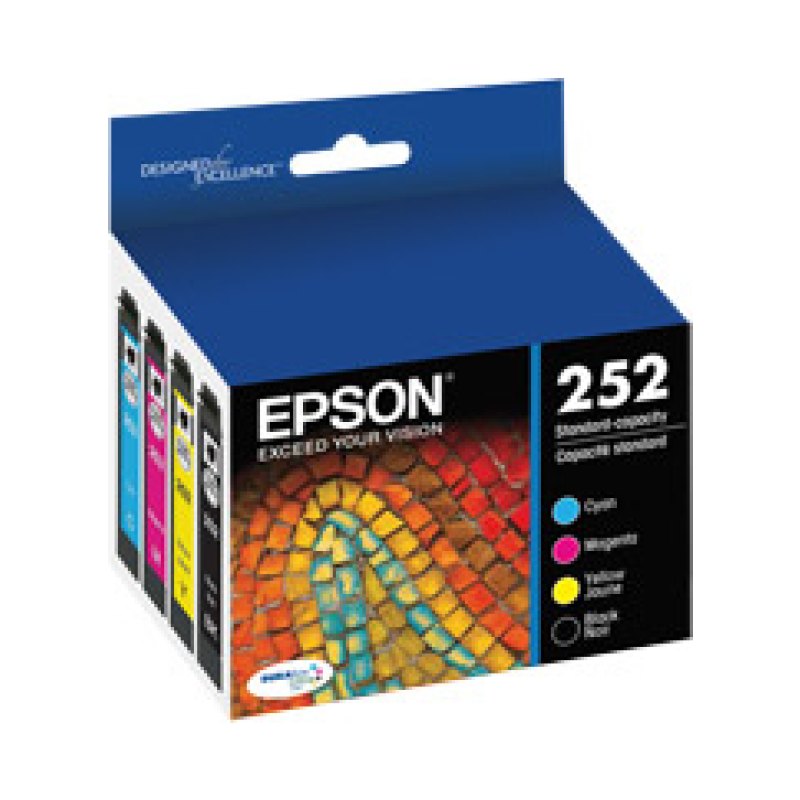 Epson T252120-BCS ink cartridge 4 pc(s) Original Black, Cyan, Magenta, Yellow