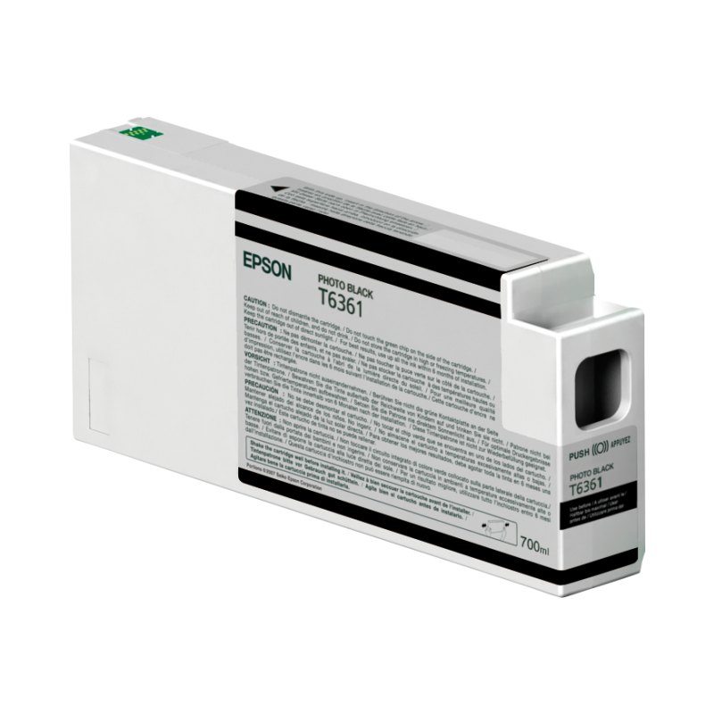 Epson Singlepack Photo Black T636100 UltraChrome HDR 700 ml
