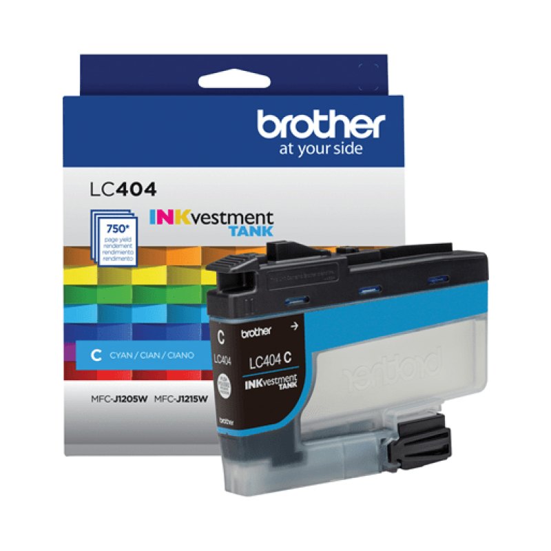 Brother LC404CS ink cartridge 1 pc(s) Original Standard Yield Cyan