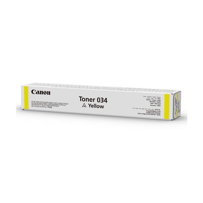Canon 034 toner cartridge 1 pc(s) Original Yellow