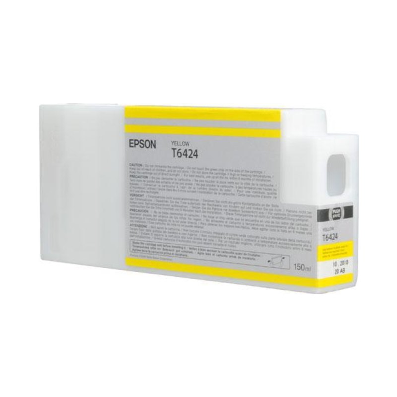 Epson T6424 Yellow Ink Cartridge (150ml)
