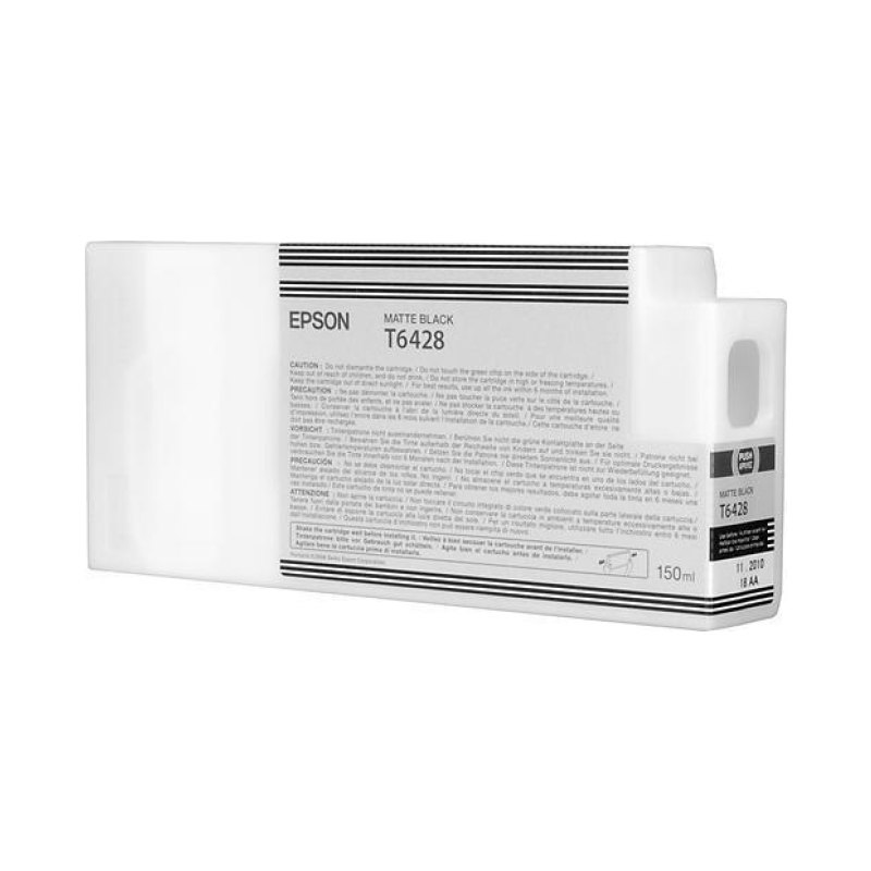 Epson T6428 Matte Black Ink Cartridge (150ml)