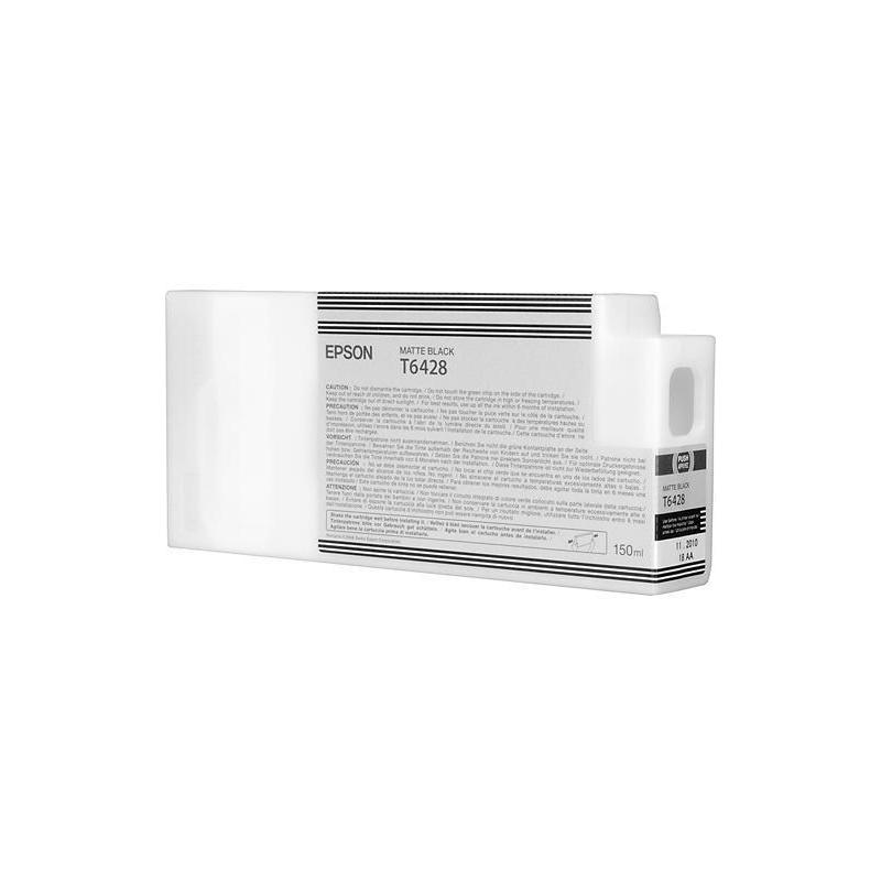 Epson T6428 Matte Black Ink Cartridge (150ml)