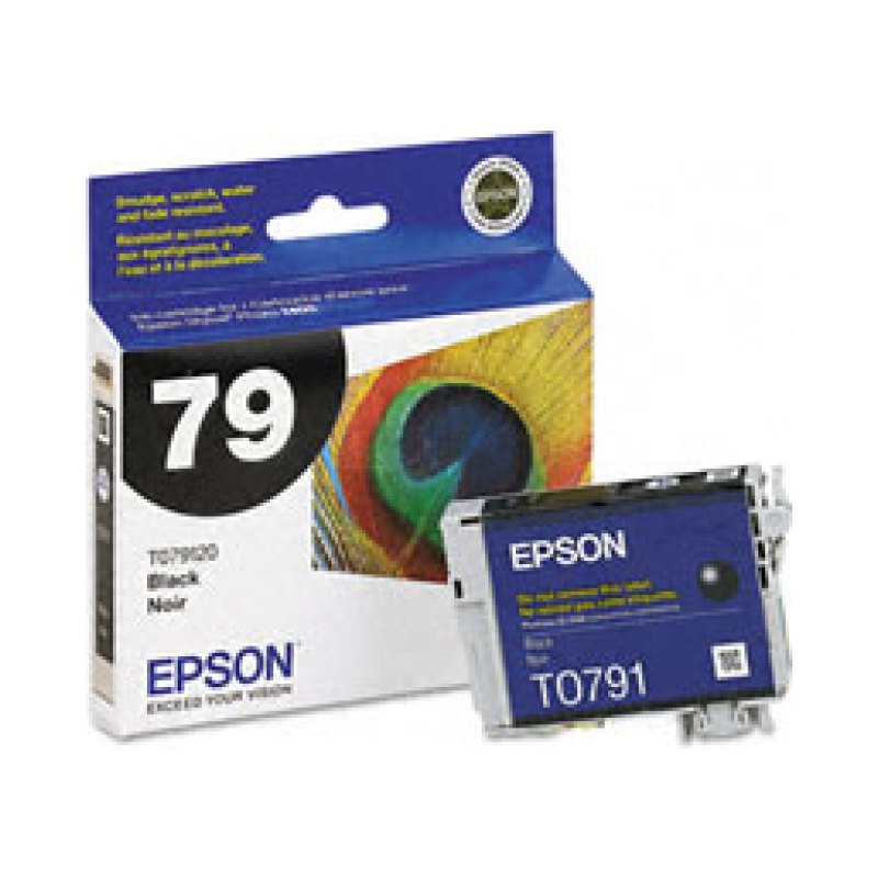 Epson T079120 79 High-Capacity Black Ink Cartridge cartouche d'encre Original Noir