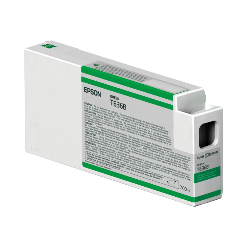 Epson Singlepack Green T636B00 UltraChrome HDR 700 ml