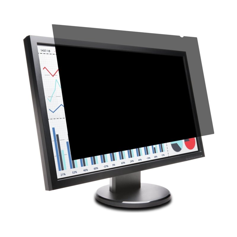 Kensington K60731WW filtre anti-reflets pour écran et filtre de confidentialité 60,5 cm (23.8") Moniteur Filtre de confidentialité sans bords pour ordinateur