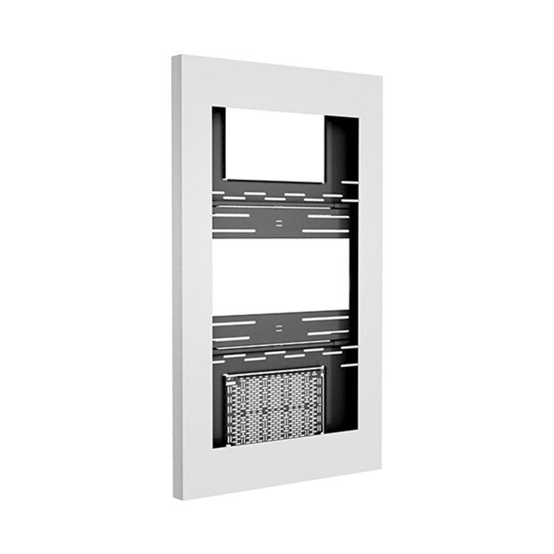 Chief ImpactTM On-Wall Kiosk - Portrait 49 Inch White