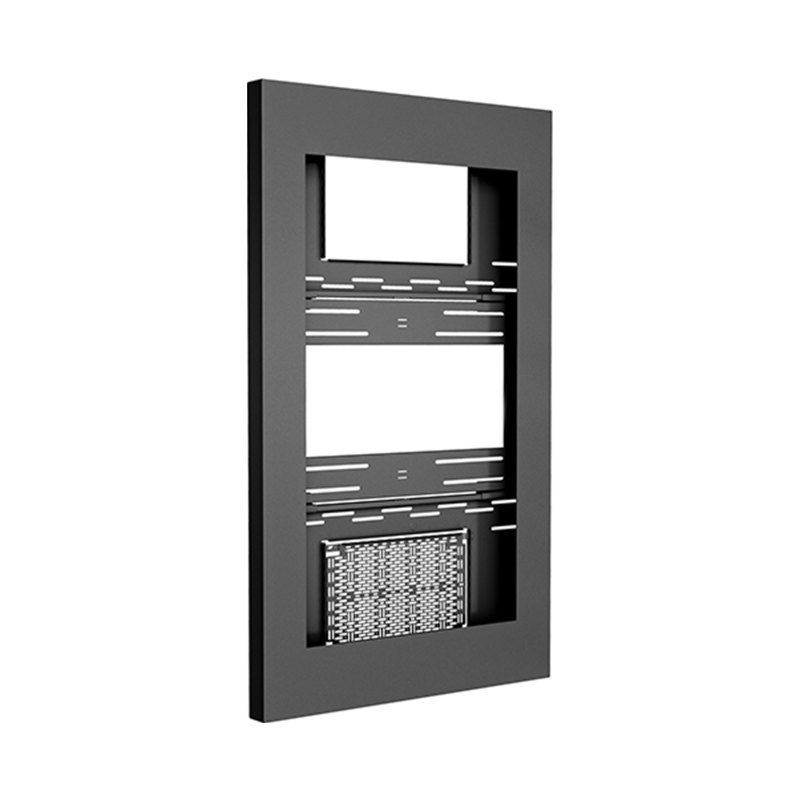 Chief ImpactTM On-Wall Kiosk - Portrait 49 Inch Black