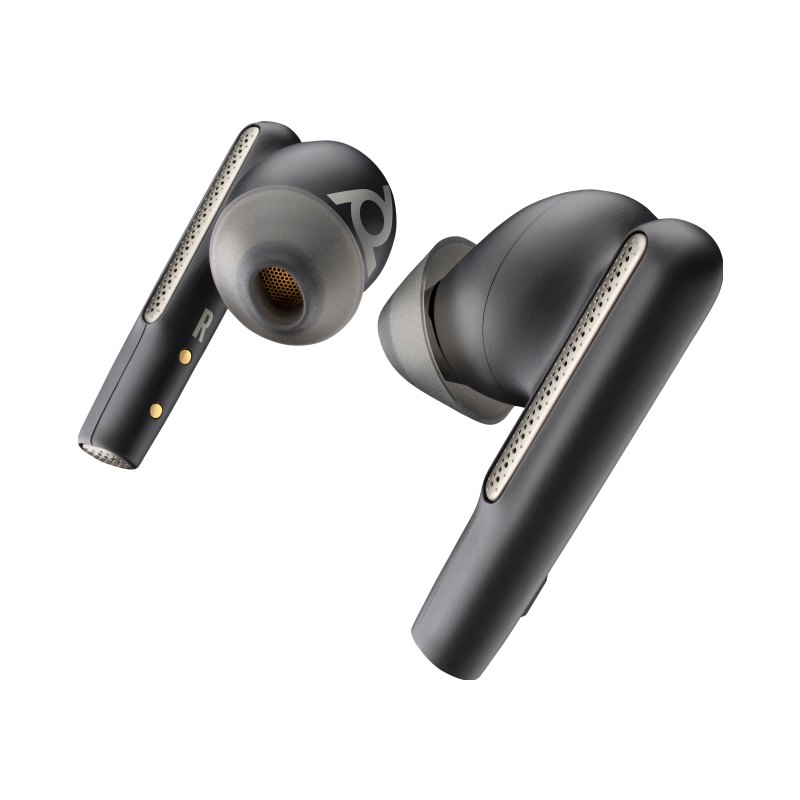 HP Poly Voyager Free 60/60+ Microsoft Teams Certified Black Earbuds (2 Pieces)
