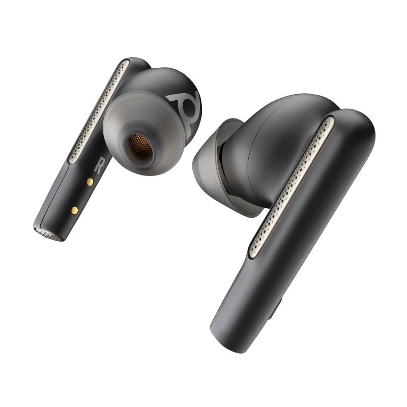 HP Poly Voyager Free 60/60+ Microsoft Teams Certified Black Earbuds (2 Pieces)