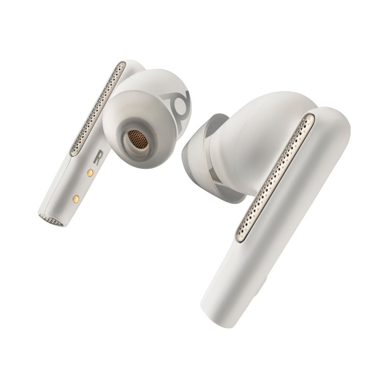 HP Poly Poly Voyager Free 60/60+ White Earbuds (2 Pieces)