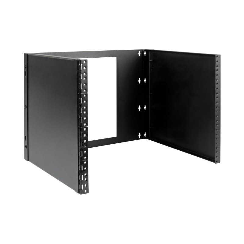 8U Wall-Mount Bracket Hinged Small Switches  Patch Panels Hingd