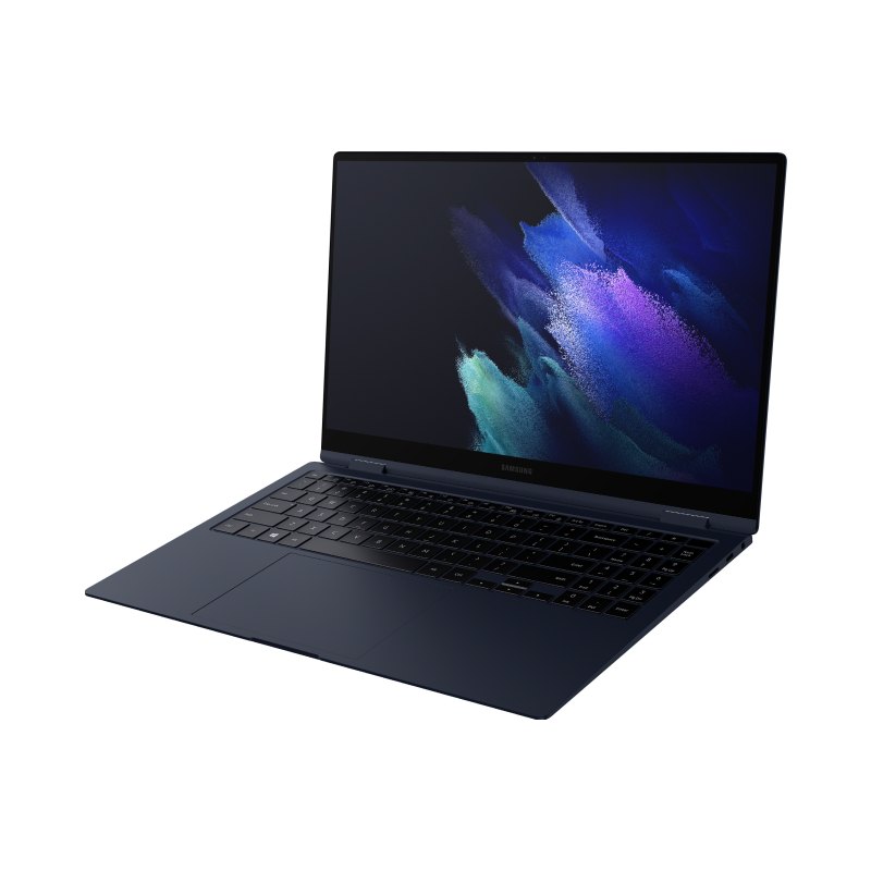 Samsung Galaxy Book Pro 360 NP950QDB Intel® Core™ i5 i5-1135G7 Hybrid (2-in-1) 39.6 cm (15.6") Touchscreen Full HD 8 GB LPDDR4x-SDRAM 512 GB SSD Wi-Fi 6E (802.11ax) Windows 10 Home Navy