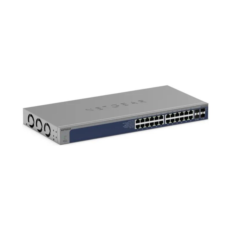 NETGEAR XS724TM Managed L2/L3/L4 10G Ethernet (100/1000/10000) 1U Grey