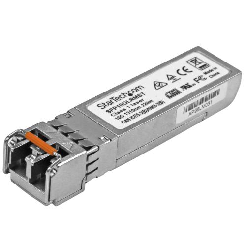 StarTech.com Cisco SFP-10G-LRM Compatible SFP+ Module - 10GBASE-LRM - 10GbE Multimode Fiber MMF Optic Transceiver - 10GE Gigabit Ethernet SFP+ - LC 200m - 1310nm - DDM Cisco Firepower, ASR9000, C9300
