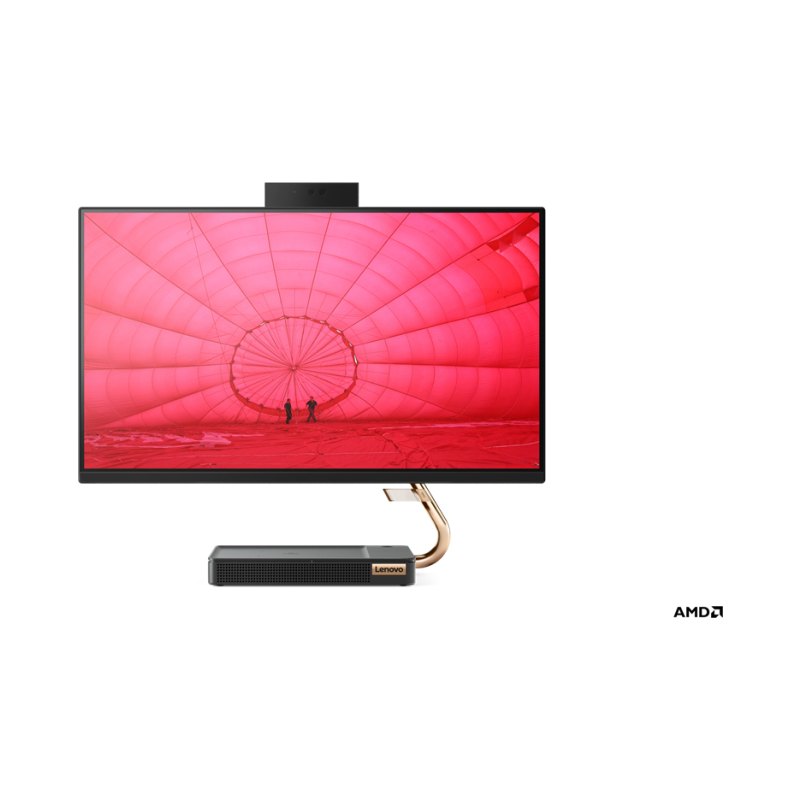 Lenovo IdeaCentre A540 AMD Ryzen™ 5 PRO 4650GE 60.5 cm (23.8") 1920 x 1080 pixels All-in-One PC 8 GB DDR4-SDRAM 256 GB SSD Windows 10 Pro Wi-Fi 5 (802.11ac) Black