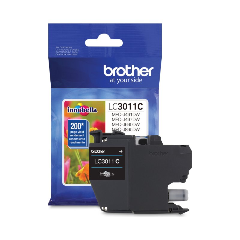 Cyan Ink Cartridge For Brother .Aio Printers Multi 5