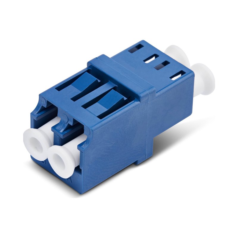 StarTech.com LC to LC Coupler, Single Mode LC Fiber Coupler, LC/UPC Duplex Adapter, Fiber Optic LC Coupler for Patch Panel