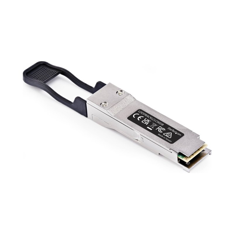 StarTech.com QSFP28 Loopback Module, 100G Passive QSFP28 Loopback Adapter, QSFP Port Tester, 100G QSFP Loopback Test Plug - MSA Compliant